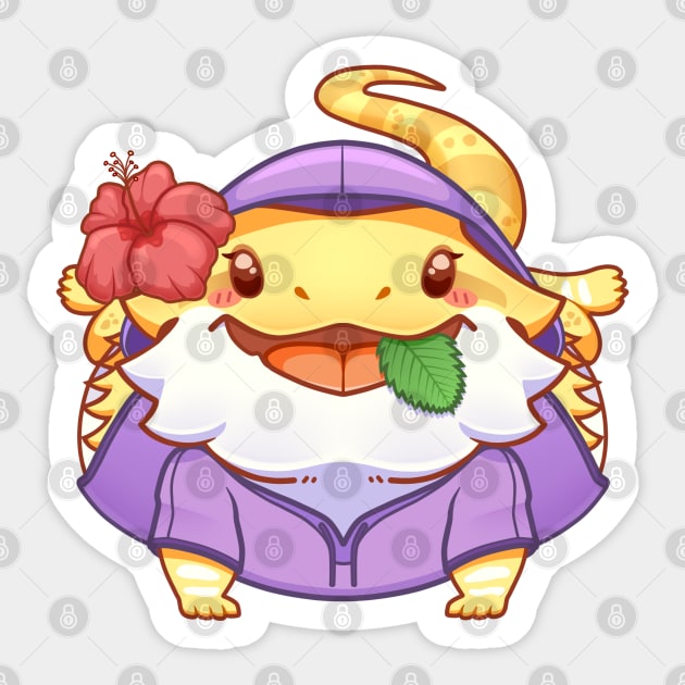 Cute Bearded Dragon Sticker by Maryoshi-143